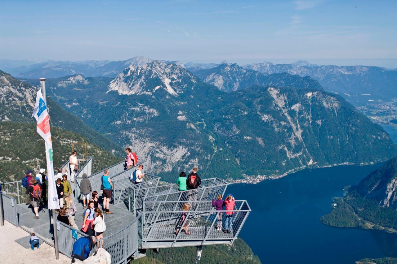Appartement Predigstuhlblick Mit Indoorpool Und Sauna Bad Goisern Esterno foto