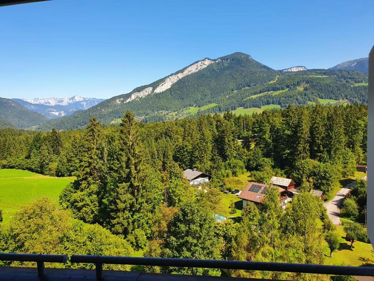 Appartement Predigstuhlblick Mit Indoorpool Und Sauna Bad Goisern Esterno foto
